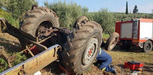Τραγωδία! Σκοτώθηκε 47χρονος – Καταπλακώθηκε από τρακτέρ