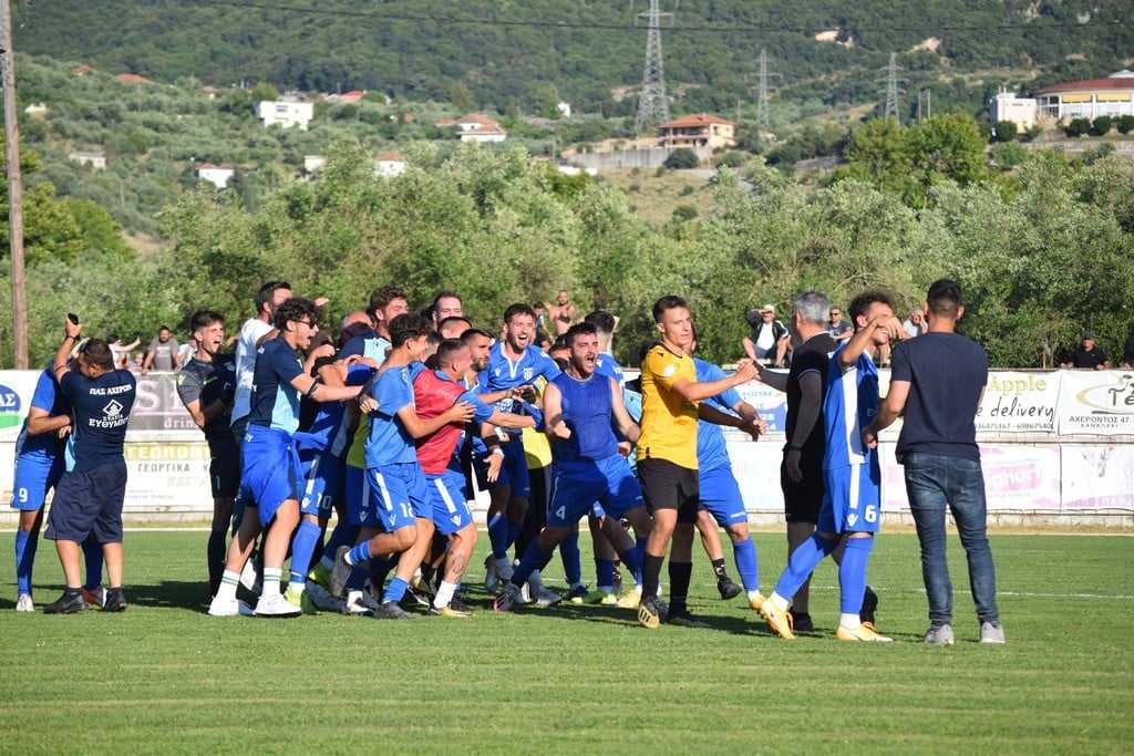 Πρωταθλητής του 5ου Ομίλου της Γ Εθνικής ο ΠΑΣ Αχέρων Καναλακίου