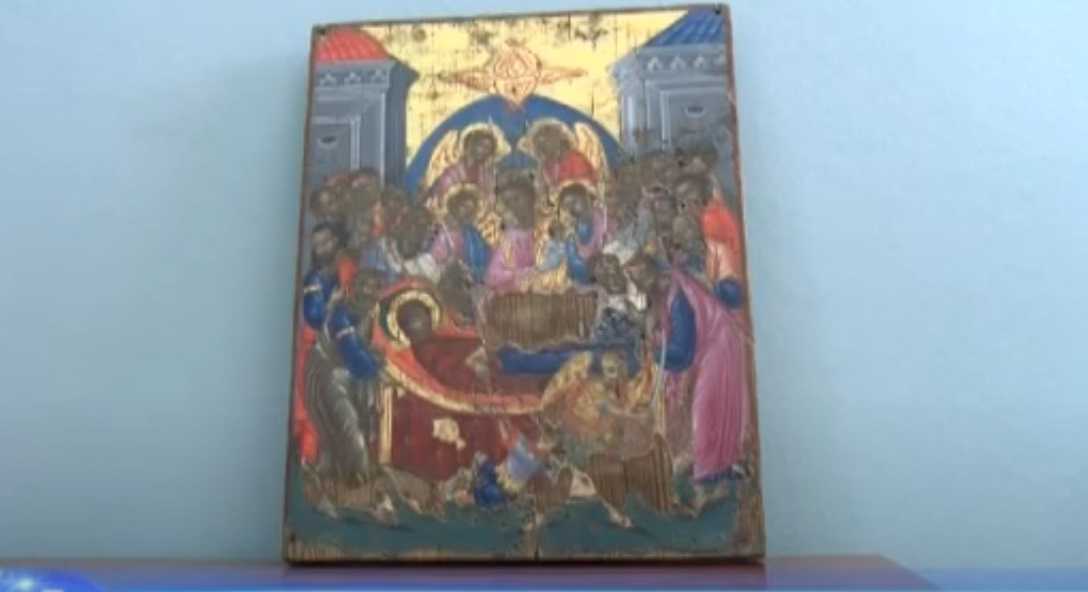 Σπάνια εικόνα του 19ου αιώνα‎ βρεθηκε στο Γενικό Νοσοκομείο Άρτας (Βίντεο)