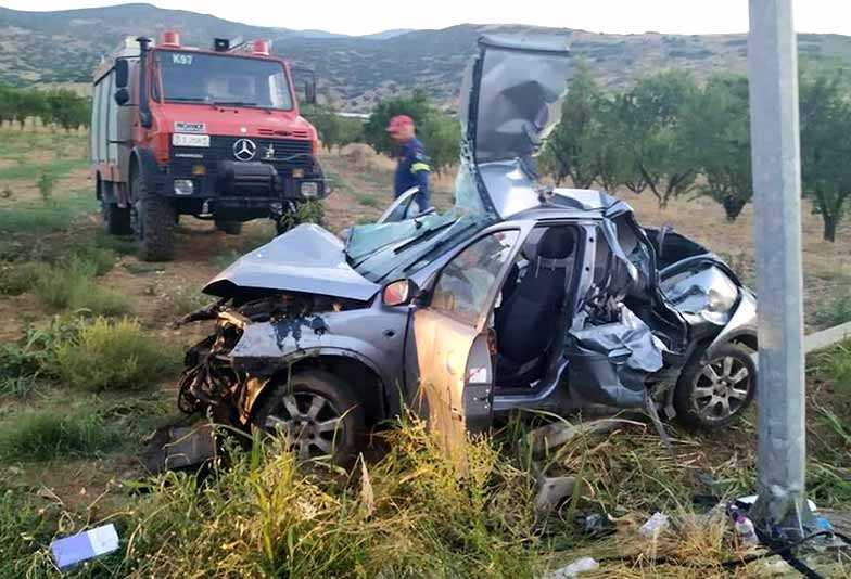Τραγωδία στην άσφαλτο: 55χρονος οδηγός έπεσε πάνω στις μπάρες ασφαλείας και σκοτώθηκε ακαριαία