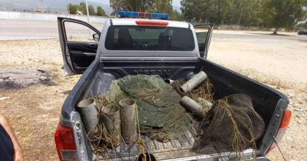 Τσάκωσαν παράνομους ψαράδες στα Ιωάννινα με μεγάλες ποσότητες από πέστροφες και άλλα είδη ψαριών