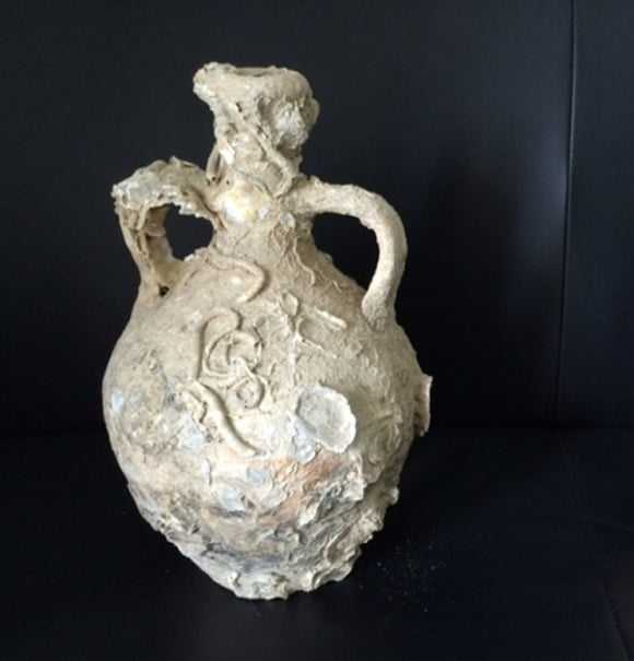 Ταξίδευε στην Ιόνια Οδό με αρχαίο αμφορέα στις αποσκευές του