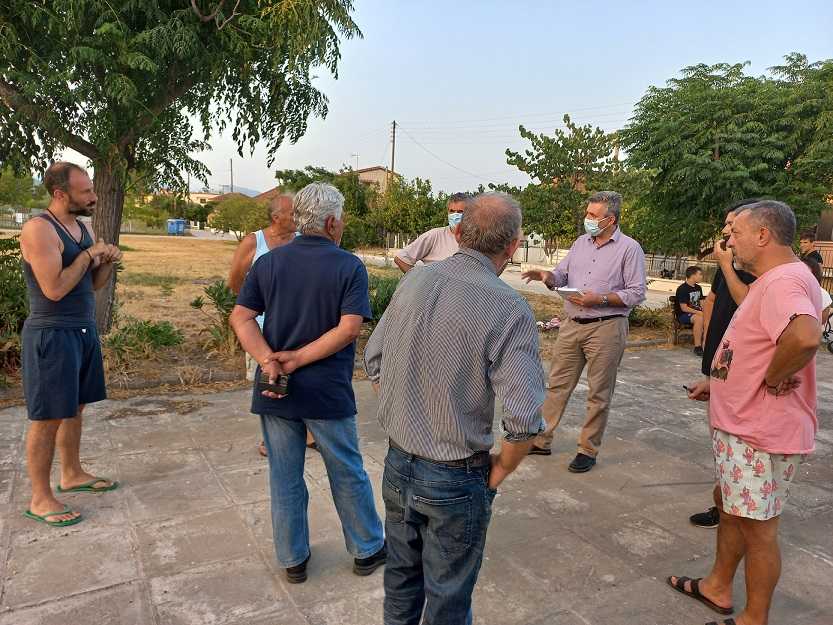 Με την Τοπική Κοινότητα Στρογγυλής συνεχίστηκε ο διάλογος της Δημοτικής Αρχής με την Τοπική Κοινωνία