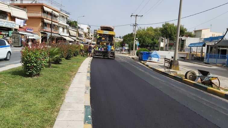 Ολοκληρώθηκε η αποκατάσταση της καθίζησης σε τμήμα της Περιφερειακής Οδού