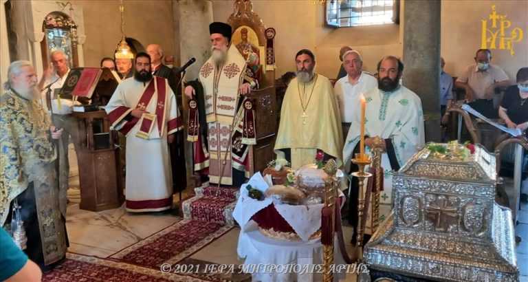 Άρτα: Η ανακομιδή των Ιερών Λειψάνων της πολιούχου Οσίας Θεοδώρας