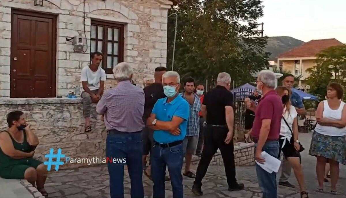 Πέρδικα Θεσπρωτίας: Με εντάσεις και προσωρινή αποχώρηση του δημάρχου Ηγουμενίτσας η ενημέρωση για το πρόβλημα με το νερό 