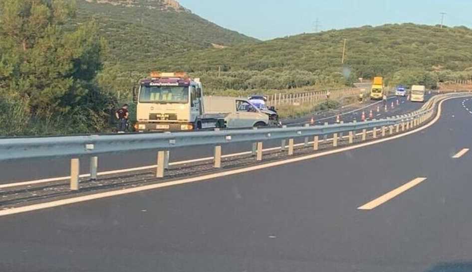 Φρικτό τροχαίο στην Εγνατία Οδό – Ακρωτηριάστηκε ζευγάρι τουριστών μετά από σύγκρουση