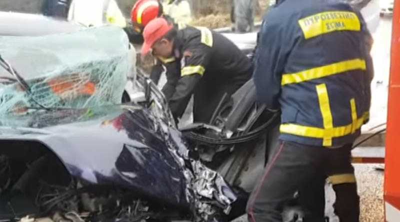 Νέο τροχαίο ατύχημα: Στην εντατική 21χρονος μετά από σφοδρή σύγκρουση