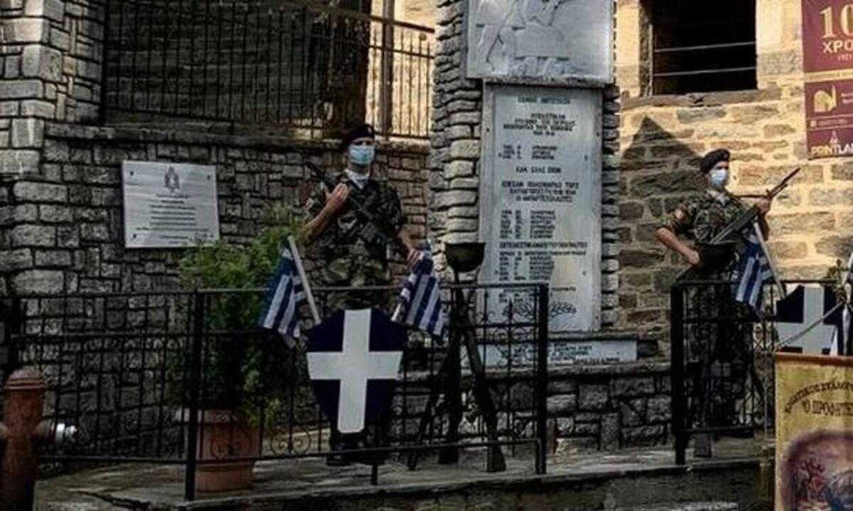16χρονος λιποθύμησε και έπεσε με το κεφάλι σε στρατιωτική ξιφολόγχη