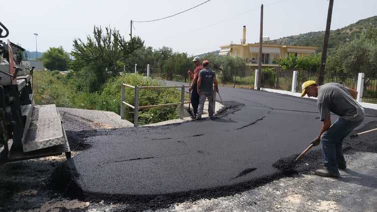 6,6 χλμ ασφαλτόστρωσης αγροτικού δικτύου σε Κωστακιούς, Γαβριά Κεραμάτες και Κιρκιζάτες