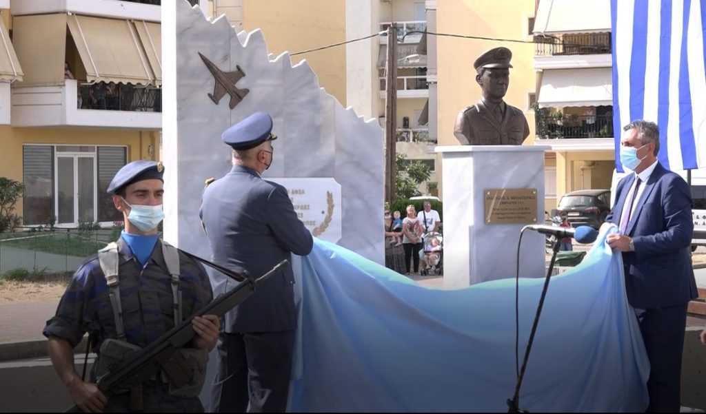 Αποκαλυπτήρια της προτομής του πεσόντα Σμηναγού Αναστάσιου Μπαλατσούκα και ονοματοδοσία της πλατείας, από τον Δήμο Αρταίων