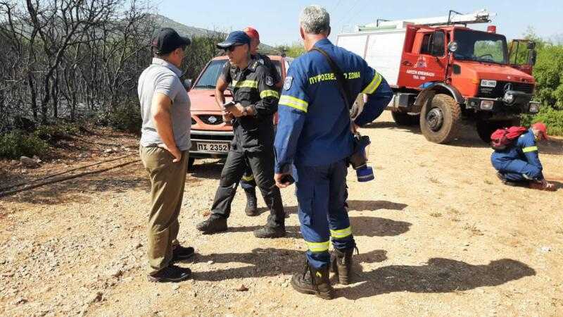 Άμεση επέμβαση του Πυροσβεστικού Σώματος στην φωτιά της Κυψέλης