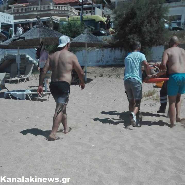 Σωτήρια επέμβαση ναυγοσώστριας για 69χρόνο στην Λούτσα Πρέβεζας