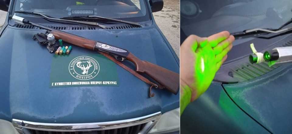 Συνελήφθη να κυνηγά παράνομα με παραποιημένο κυνηγετικό όπλο στην Πέρδικα Θεσπρωτίας