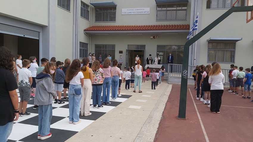 Ομαλά το πρώτο κουδούνι στα σχολεία της Άρτας