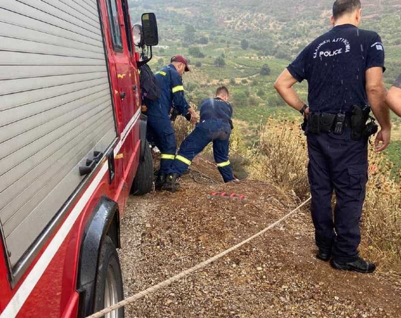 Σκοτώθηκε 70χρονος σε τροχαίο: Έπαθε εγκεφαλικό και έπεσε σε γκρεμό