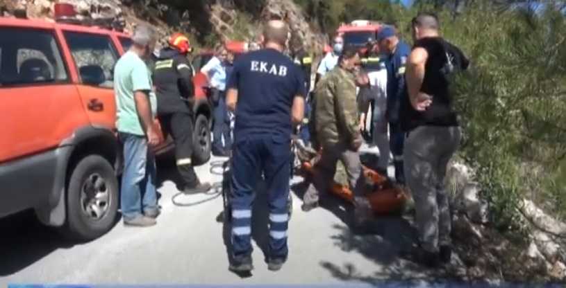 Ηλικιωμένος έπεσε με το αυτοκίνητό του σε γκρεμό στην Ροδαυγή Άρτας