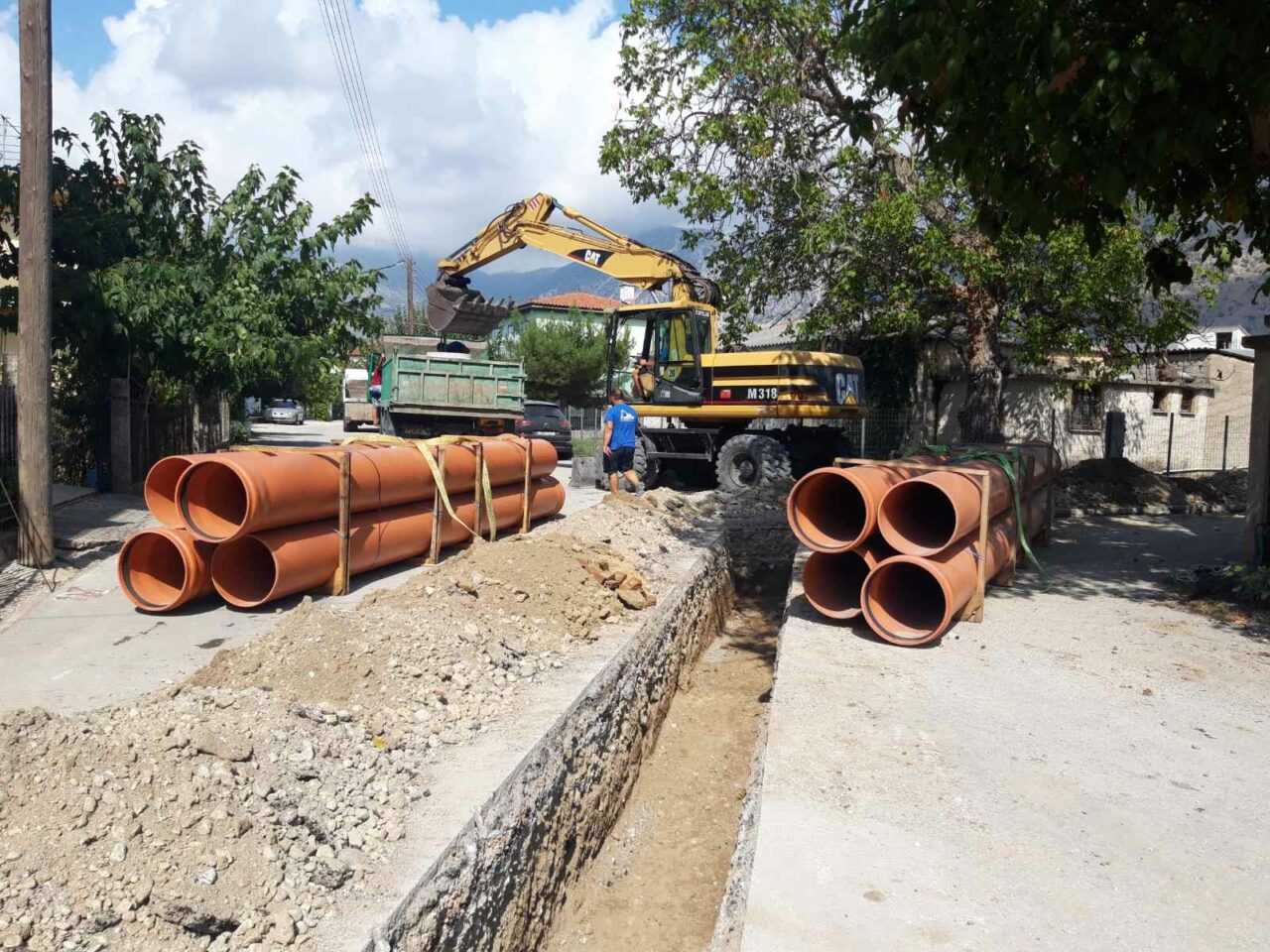 Δεύτερο έργο αποχέτευσης ομβρίων στο Καναλλάκι – Δόθηκε λύση σε ένα χρόνιο πρόβλημα!