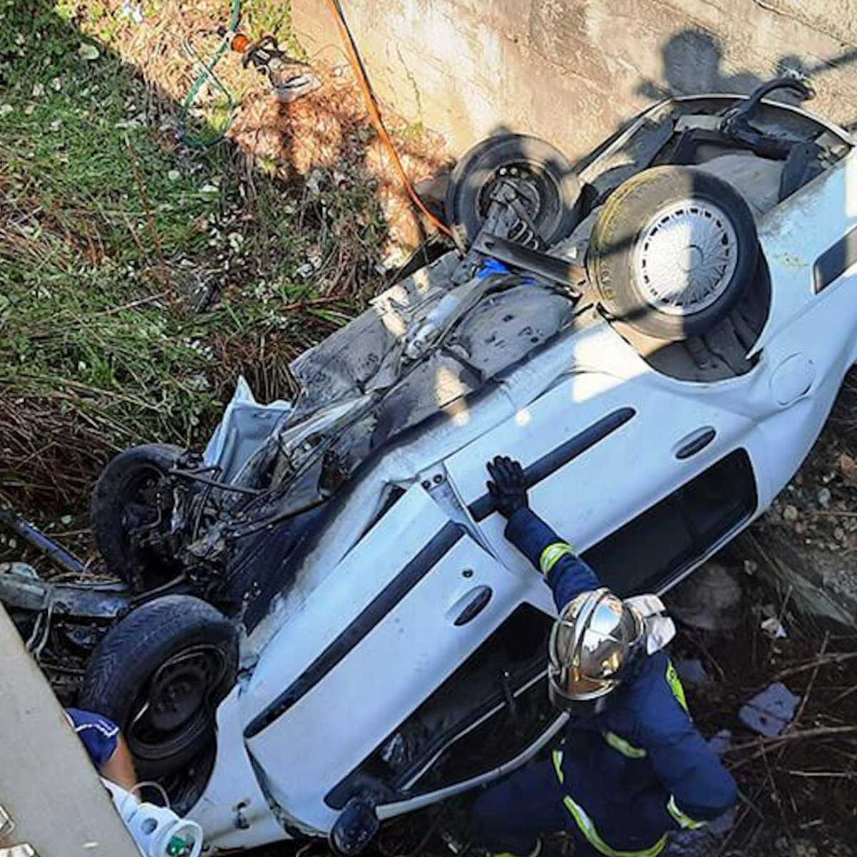 65χρονος έπεσε με το αυτοκίνητό του σε αρδευτικό κανάλι και σκοτώθηκε 