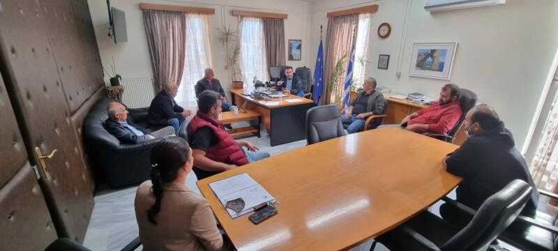 Συνάντηση του Δημάρχου Πάργας με μέλη του Δ.Σ. ΤΟΕΒ Αχέροντα