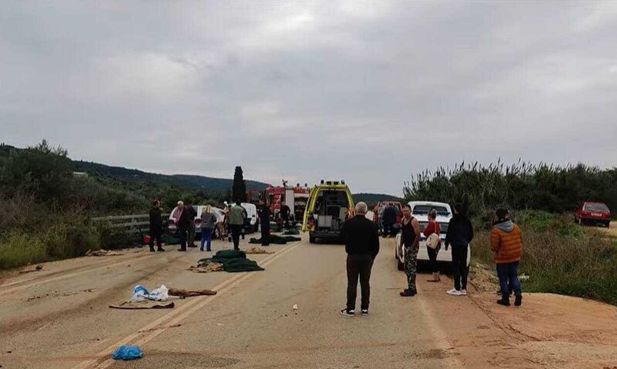 Τραγικό: Σκοτώθηκε 50χρονη μετά από σύγκρουση νεκροφόρας με ΙΧ όχημα