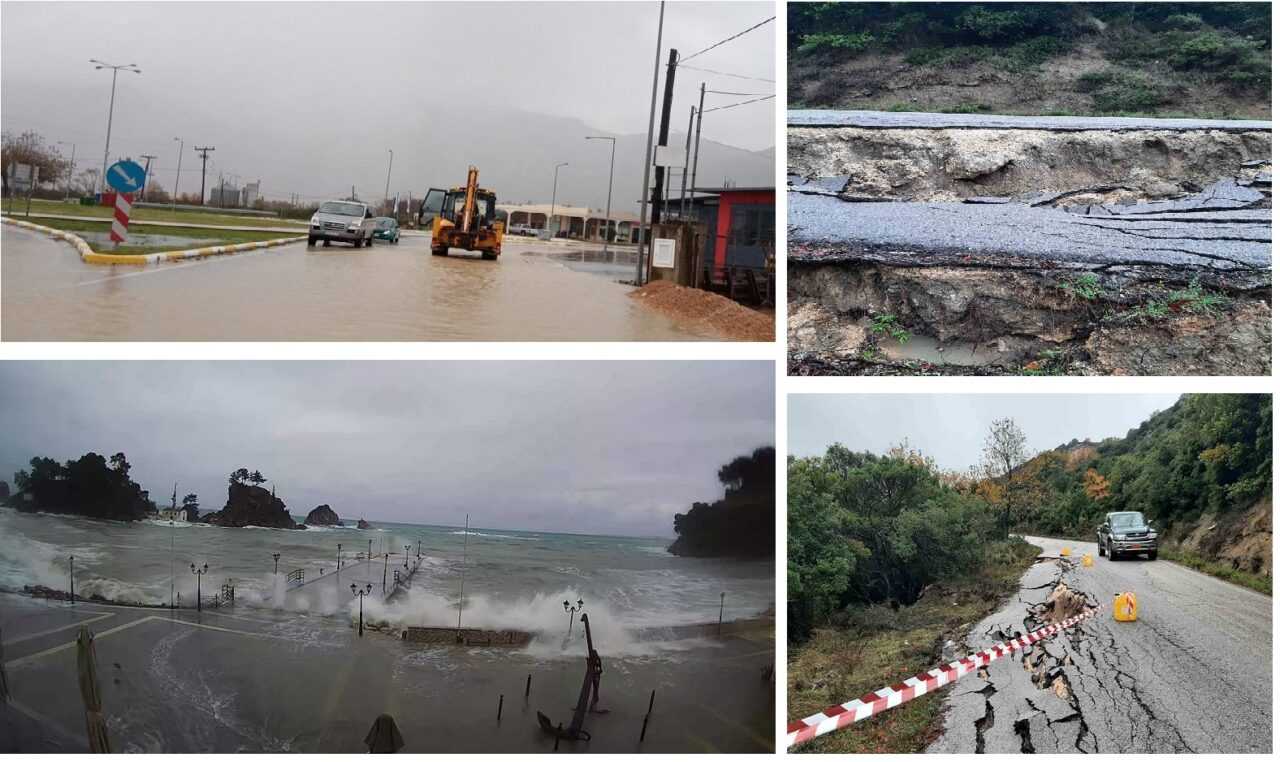 Η κακοκαιρία πλήττει τον Δήμο Πάργας – Διακοπή υδροδότησης λόγω σπασίματος του κεντρικού αγωγού ύδρευσης στην Χόχλα