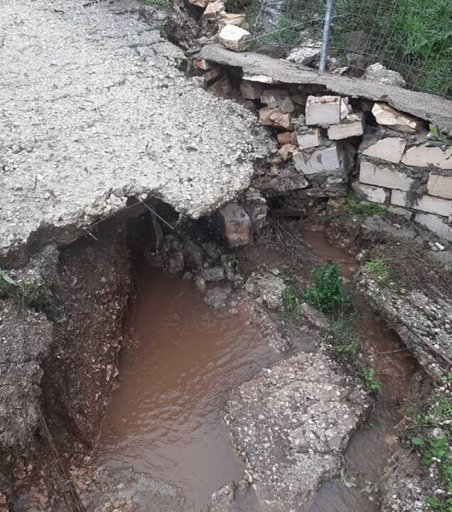 Ανησυχία για το φαινόμενο της κατολίσθησης στο χωρίο Εκκλησιές Πρέβεζας – Κατεπείγουσες εργασίες από τον Δήμο.