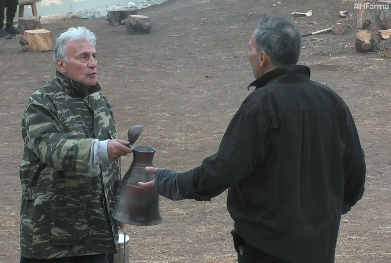 Η Φάρμα: Επεισόδιο ανάμεσα στον Παναγιώτη Ψωμιάδη και τον Σταμάτη Γαρδέλη…