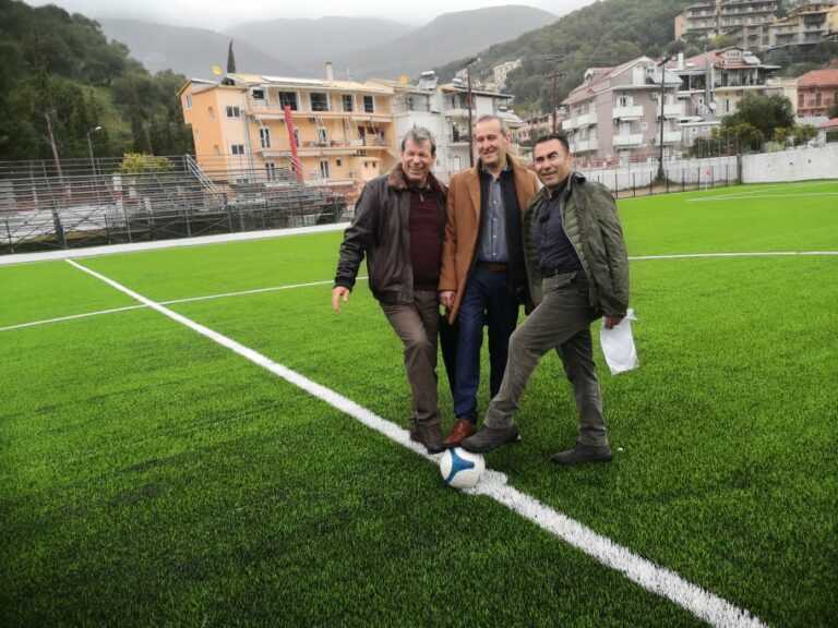 Εγκαίνια του Δημοτικού Σταδίου Πάργας