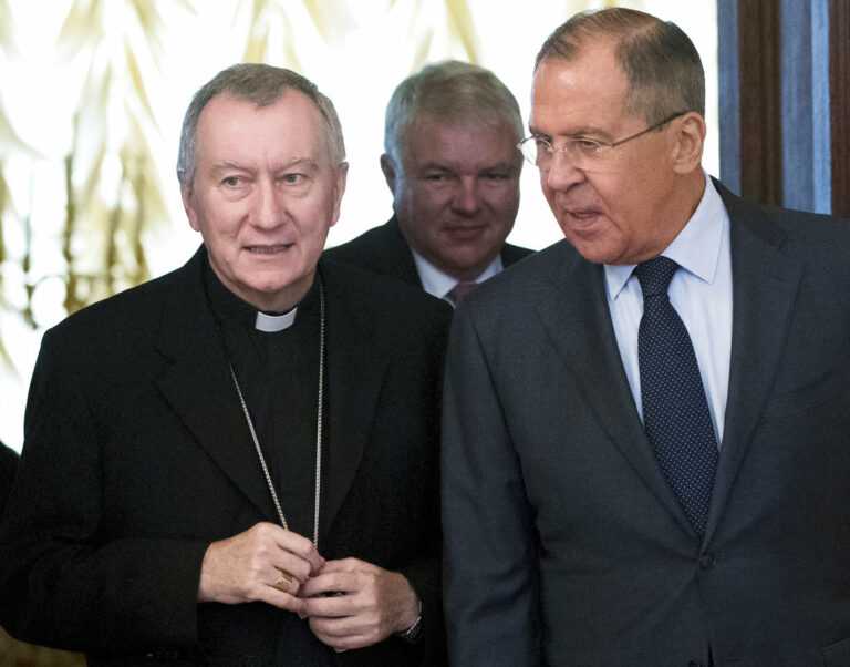 Βατικανό, τηλεφώνημα Λαβρόφ – Παρολίν: Ο νέος γύρος των συνομιλιών να ξεκινήσει το συντομότερο δυνατόν