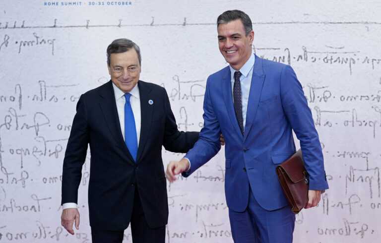 Ρώμη: Την Παρασκευή συνάντηση Draghi-Sanchez-Costa και τηλεδιάσκεψη με Μητσοτάκη