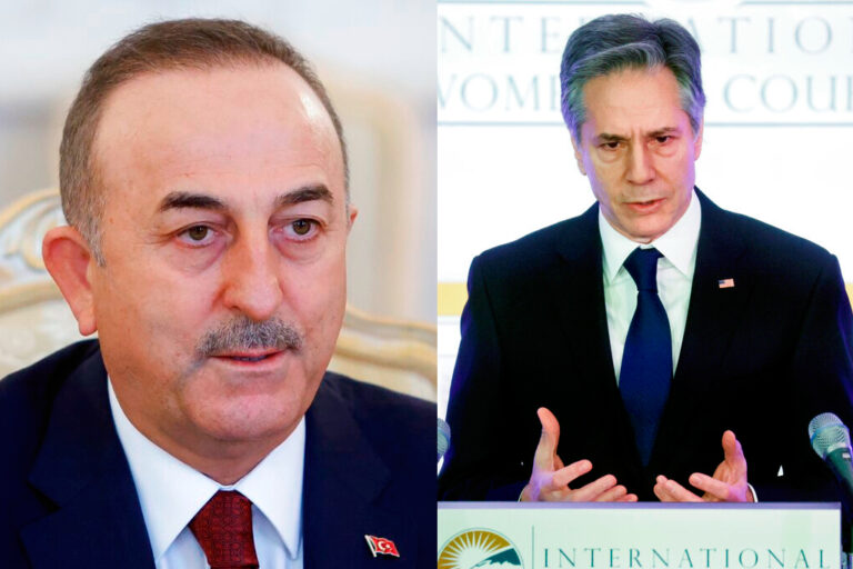 Τηλεφωνική επικοινωνία των ΥΠΕΞ ΗΠΑ-Τουρκίας για τον πόλεμο στην Ουκρανία