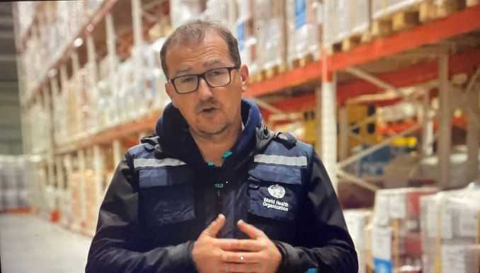 Υπαίθριο νοσοκομείο έστησε ο Παγκόσμιος Οργανισμός Υγείας στο Lviv της Ουκρανίας- Εντείνεται η μεταφορά προμήθειων υγείας