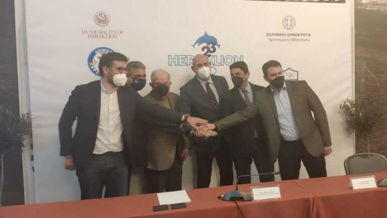 Ηράκλειο: Ικανοποίηση από την προετοιμασία για τους 3ους Παράκτιους Μεσογειακούς Αγώνες