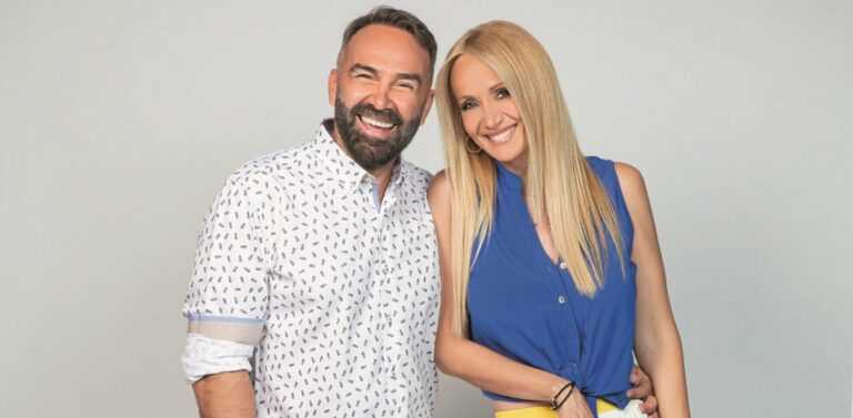 Γρηγόρης Γκουντάρας για το ενδεχόμενο να χωριστεί τηλεοπτικά από τη σύζυγό του: «Με τη Ναταλί είμαι παντρεμένος μόνο στη ζωή»