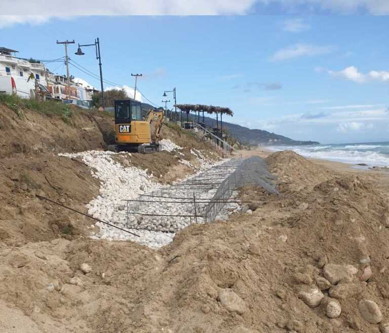 Με άδεια της Περιφέρειας οι εργασίες στην παραλία της Λούτσας Πρέβεζας! – Καμία καταπάτηση και καταστροφή!