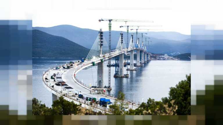 Πιο «κοντά» η Ήπειρος οδικώς προς την Ευρώπη – Ολοκληρώνεται η κατασκευή της γέφυρας Peljesac που ενώνει τις Δαλματικές ακτές