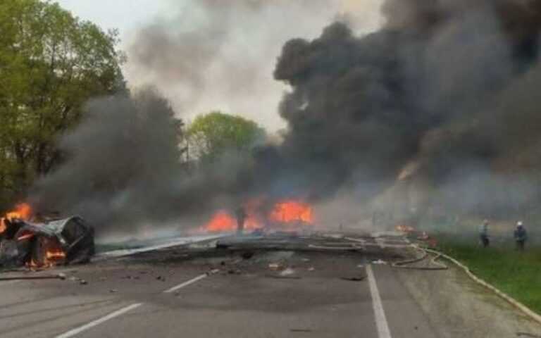 Ουκρανία: Τουλάχιστον 26 νεκροί και 12 τραυματίες σε τροχαίο στα δυτικά της χώρας