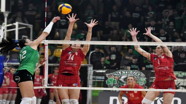 Ο Παναθηναϊκός νίκησε 3-1 τον Ολυμπιακό και ισοφάρισε 1-1 τη σειρά των τελικών