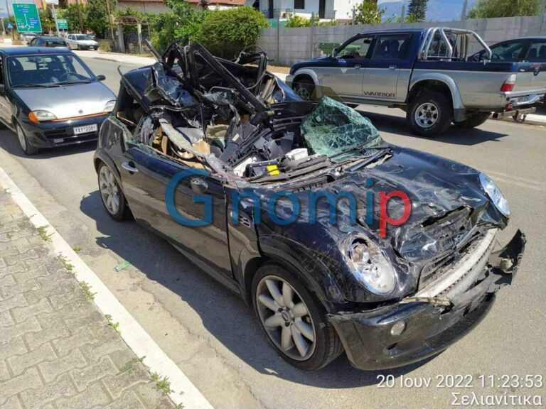 Τροχαίο – σοκ: Αυτοκίνητο καρφώθηκε σε νταλίκα!