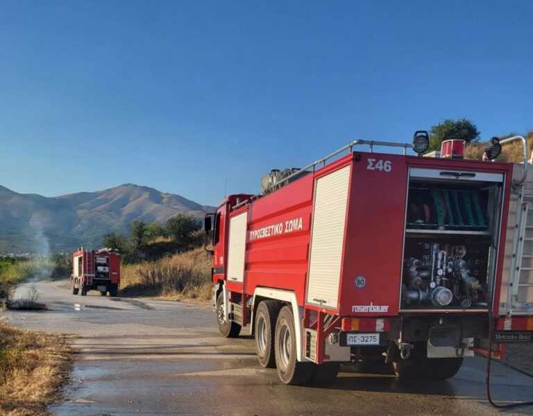 Δύο φωτιές στη Θεσπρωτία στην περιοχή των Φιλιατών