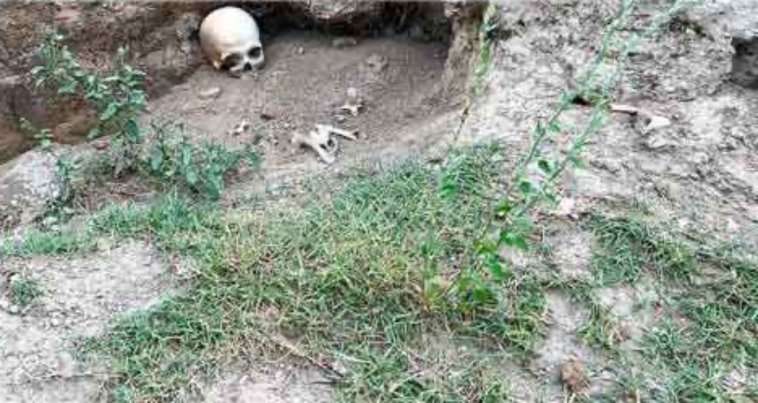 Ανθρώπινο κρανίο και οστά εντοπίστηκαν σε περιοχή του Τυρνάβου