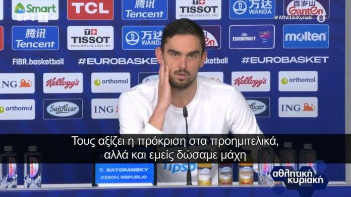 Σατοράνσκι: «Άξιζε την πρόκριση η Ελλάδα» (video)