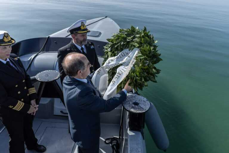 Η Πρέβεζα τίμησε τη μνήμη των πεσόντων ναυτικών του ναρκαλιευτικού “Πηνειός”