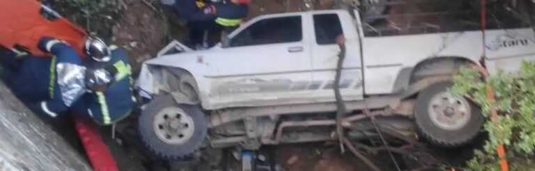 Τραγωδία: Σκοτώθηκε 38χρονος που έπεσε από γεφύρι με το αυτοκίνητό του