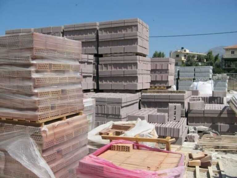 Νέα μεγάλη άνοδος, 12,4%, σημειώθηκε στις τιμές των οικοδομικών υλικών