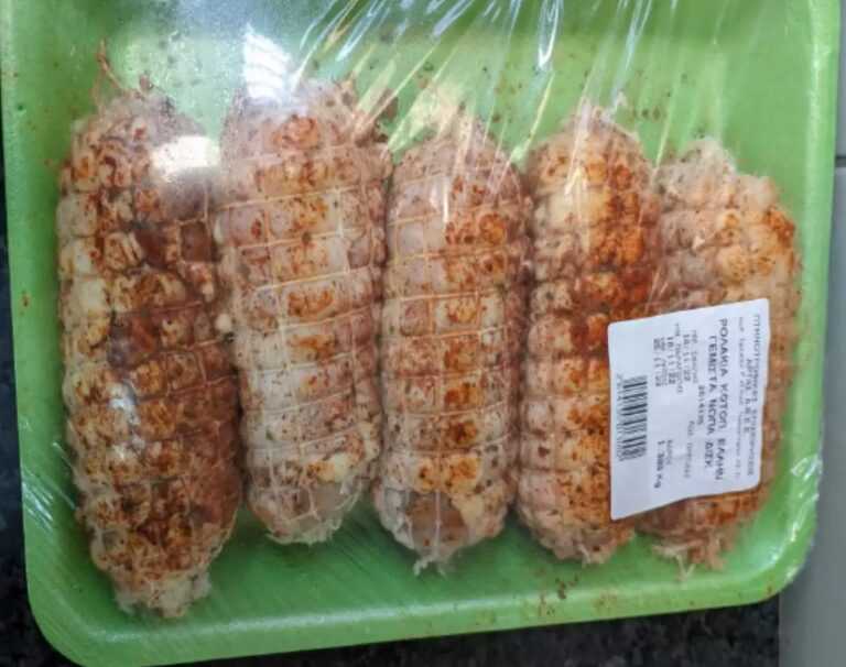 Ο ΕΦΕΤ ανακαλεί ρολάκια κοτόπουλου με σαλμονέλα από τις «Πτηνοτροφικές Επιχειρήσεις Άρτας» 