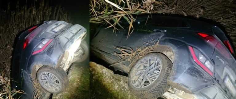 Φοιτητής πήγαινε για κυνήγι και το GPS τον έριξε σε… αρδευτικό κανάλι! – Έμεινε εγκλωβισμένος μέσα στο όχημα