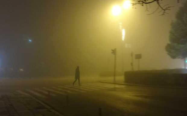 Επέστρεψε η αιθαλομίχλη στο Λεκανοπέδιο και στην πόλη των Ιωαννίνων.