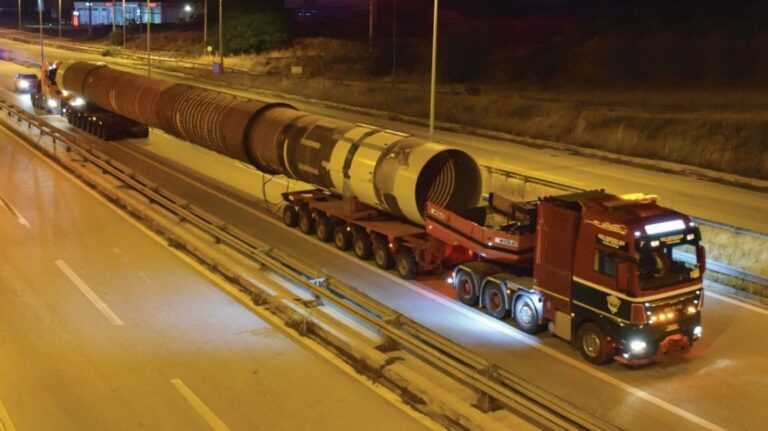 Παρατείνεται η βραδυπορία στην Εγνατία Οδό, στους Νομούς Θεσπρωτίας και Ιωαννίνων, λόγω μεταφοράς ανεμογεννητριών.